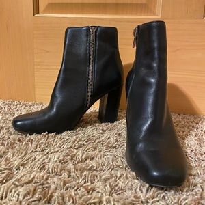 Steve Madden black heel boots